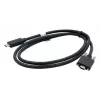 EXSYS Cabo USB 3.2 Gen 2x1 C-C com Parafusos Serrilhados, 1m, Preto (EX-K1591V-1.0)
