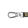 C.K Tools T8007 cabo de segurança para ferramentas com anel em D e mosquetão, laço ajustável, carga máx. 5 kg, 1,2 m, preto/amarelo