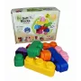 Gerardo's Toys GT3108 conjunto de blocos macios, 10 peças, espuma EVA, multicolor