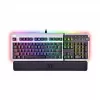 Thermaltake Argent K5 teclado gaming mecânico - Cherry MX Speed Silver, RGB, layout alemão
