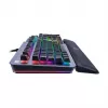 Thermaltake Argent K5 teclado gaming mecânico - Cherry MX Speed Silver, RGB, layout alemão