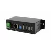 EXSYS EX-6003HMVS-POE-ON servidor USB 2.0 de 4 portas sobre Gigabit Ethernet com PoE, proteção ESD 15KV