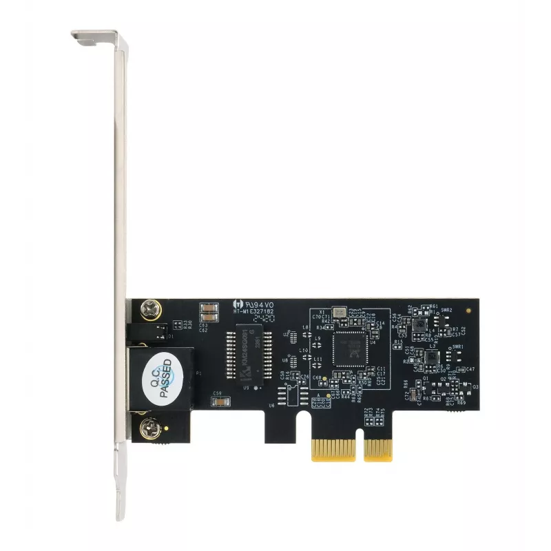 EXSYS placa de rede 5 Gigabit Ethernet PCIe x1, Realtek RTL8126, RJ45, Low Profile EX-60151