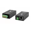 EXSYS EX-6131-2 servidor de dispositivos industrial Ethernet para série, RS-232/422/485, montagem em calha DIN e parede