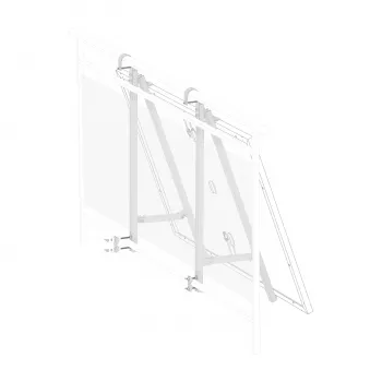 EcoFlow suporte – varanda semicoberta (EFA-BKWSEMIENCLOSED-W-EU)