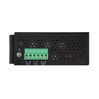 EXSYS EX-6226POE switch industrial Gigabit PoE+ de 8 portas, 12-36VDC, calha DIN