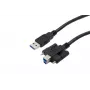 EXSYS Cabo USB 3.0 ficha A macho para ficha B macho (EX-K1581V)