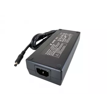 EXSYS Fonte de alimentação de secretária AC/DC 24V 6,6A com ficha DC oca de 5,5mm (EX-6984)