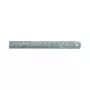 C.K Tools Régua de aço inoxidável, 150 mm / 6 polegadas, graduação em mm e polegadas (T3530 06)