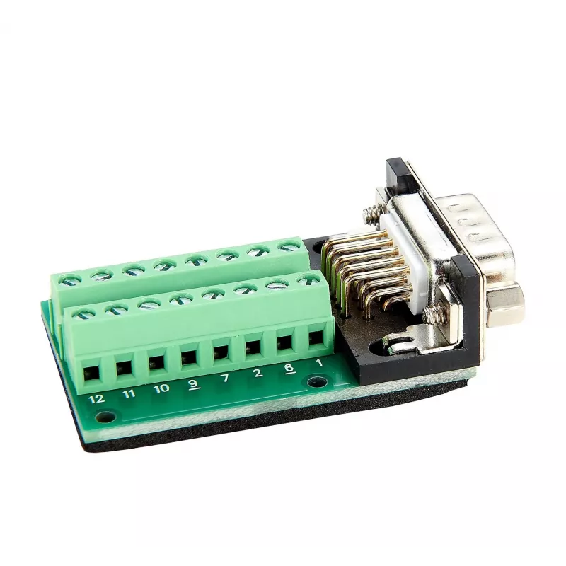 EXSYS EX-49022 Adaptador de ficha VGA macho para bloco de terminais de 16 pinos