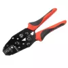C.K Tools T3698A Alicate de cravar com catraca para fichas coaxiais BNC e TNC