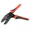 C.K Tools T3698A Alicate de cravar com catraca para fichas coaxiais BNC e TNC