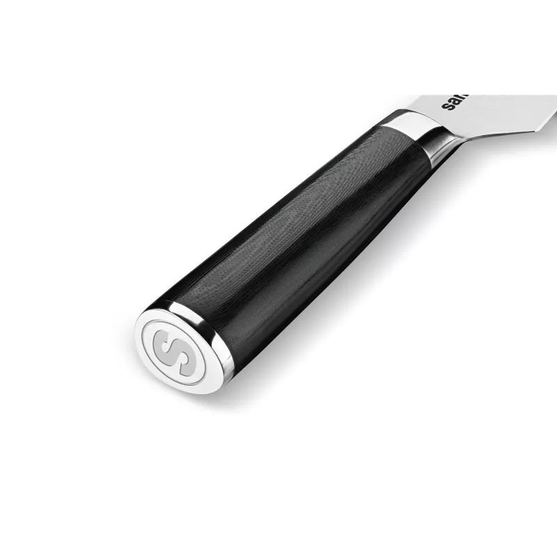 SAMURA Faca multiusos Harakiri 192 mm Aço AUS-8 Full Tang Cabo preto