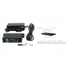 EXSYS EX-6008POE Injetor Gigabit PoE++ , 60W, IEEE 802.3bt, entrada de terminais 48-57V DC, montagem em calha DIN/parede