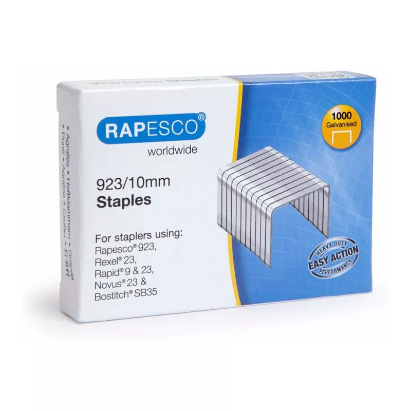 Rapesco Germ-Savvy ECO HD-100 Agrafador, 20 folhas, preto 1307