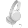 JVC Auscultadores intra-auriculares com fio e microfone, branco