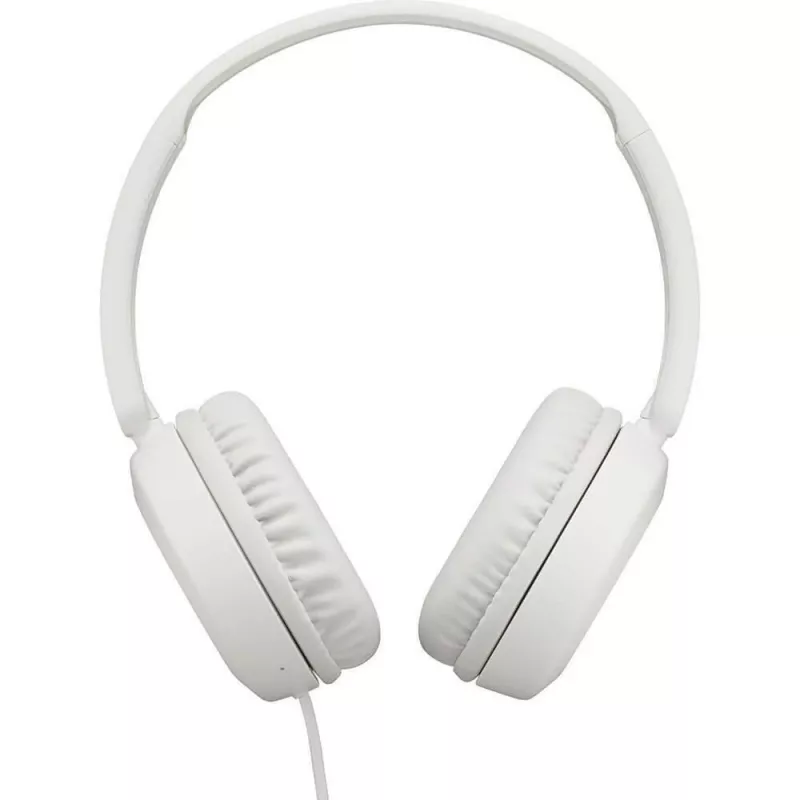 JVC Auscultadores intra-auriculares com fio e microfone, branco