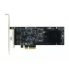 EXSYS Quad 5 Gigabit Ethernet PCIe x4 Placa (Realtek RTL8126) EX-60154