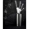 SAMURA KBA-100 Bloco de facas magnético de bambu, de dois lados, para até 10 facas, natural