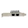 EXSYS Dual 10 Gigabit Ethernet PCIe x4 Placa, Intel X550-AT2, 2x RJ45, Low-Profile EX-60222