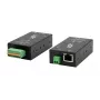 EXSYS EX-6131-2POE Servidor de dispositivos série PoE para RS-232 e RS-422/485 com kit de montagem em calha DIN e parede
