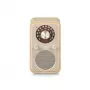 Sangean WR-9 Rádio portátil FM/AM com Bluetooth, caixa em madeira de freixo verdadeira em branco