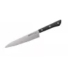 SAMURA Harakiri conjunto de 3 facas de cozinha, cabo preto