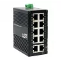 EXSYS Switch industrial Gigabit PoE+ Mini de 10 portas, gerido via web (EX-62036MPOE)