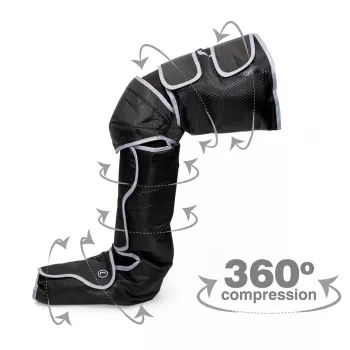 Bodi-Tek Comfort360 Aparelho de massagem de compressão de ar para as pernas completo
