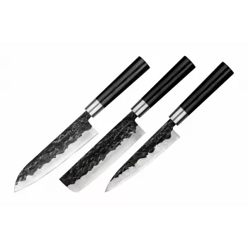 SAMURA Blacksmith conjunto de 3 facas