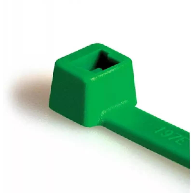 HellermannTyton T30R-PA66-GN Abraçadeira verde 150mm x 3,5mm (pack de 100) 111-03014