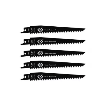 C.K Tools T0821 Lâminas de serra sabre 6 TPI, 150 mm, pack de 5