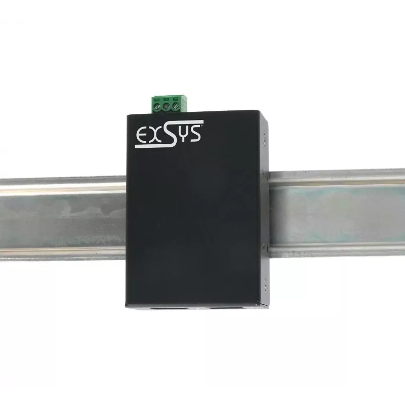 EXSYS Hub USB 3.2 Gen1 de 4 portas em metal com proteção ESD de 15KV (EX-11240HMS)
