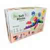 Gerardo's Toys Blocos macios com rodas, 33 peças (25 blocos + 8 peças com rodas)