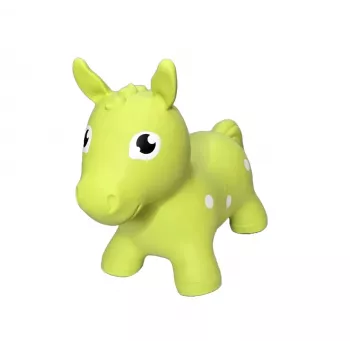 Gerardo's Toys Cavalo saltitante de brincar, verde