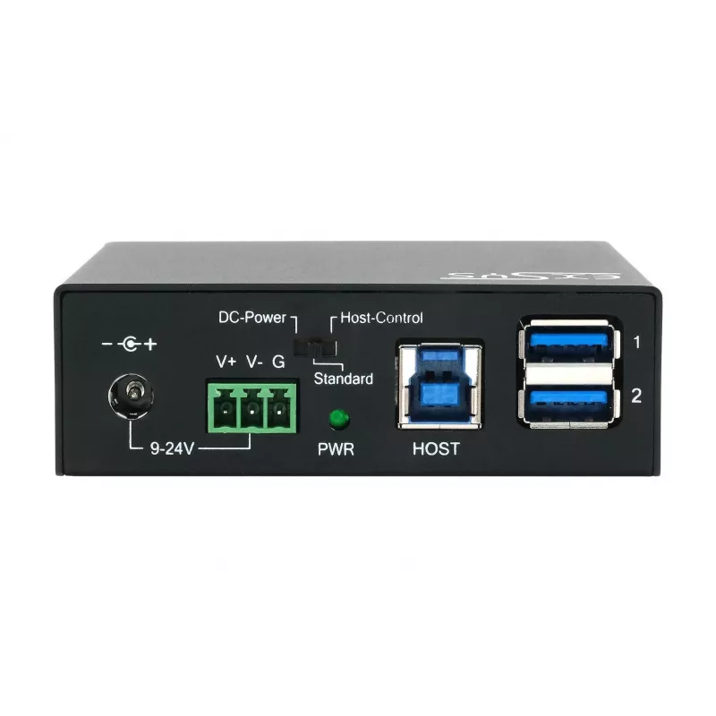EXSYS EX-11241HMS Hub USB 3.2 Gen 1 de 10 portas em metal com proteção ESD de 15KV