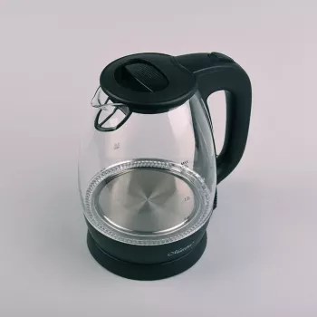 Maestro MR-063 Chaleira elétrica preta 1,7 L 2200 W