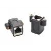 EXSYS EX-49306 Módulo adaptador keystone Cat.5e RJ45 fêmea-fêmea, preto