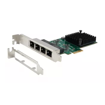 EXSYS EX-60104 Placa PCIe x1 Quad 1 Gigabit Ethernet (Realtek RTL8111H)