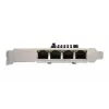 EXSYS EX-60104 Placa PCIe x1 Quad 1 Gigabit Ethernet (Realtek RTL8111H)