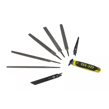 C.K Tools T0820-2 Conjunto multifunções de serra e lima
