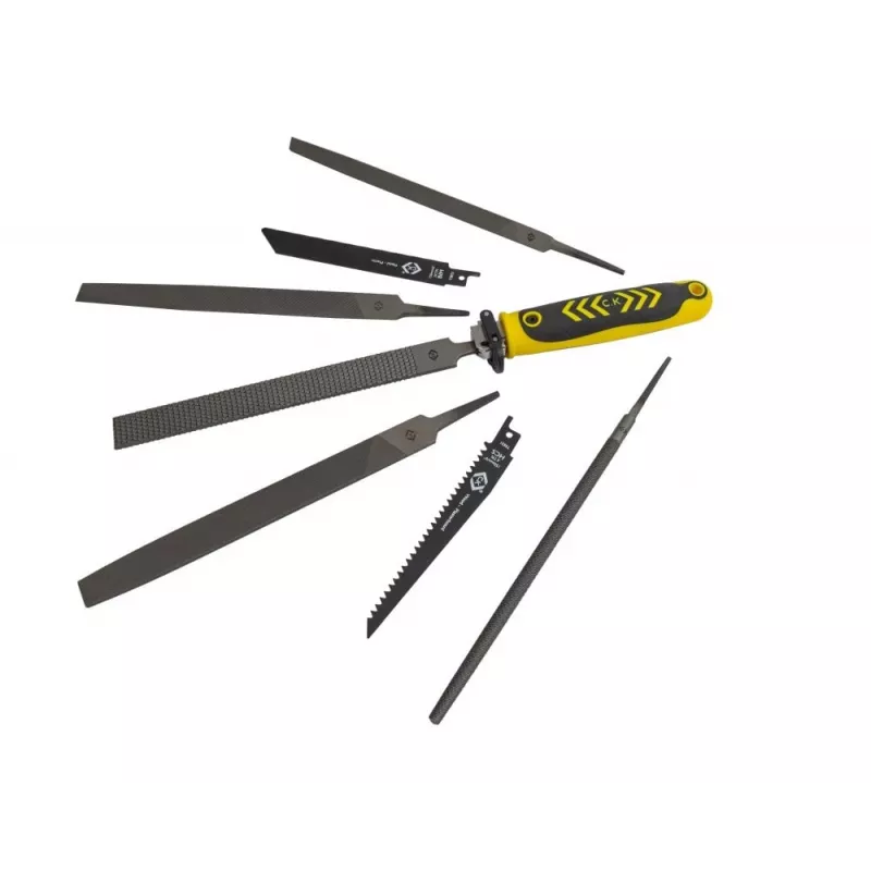 C.K Tools T0820-2 Conjunto multifunções de serra e lima