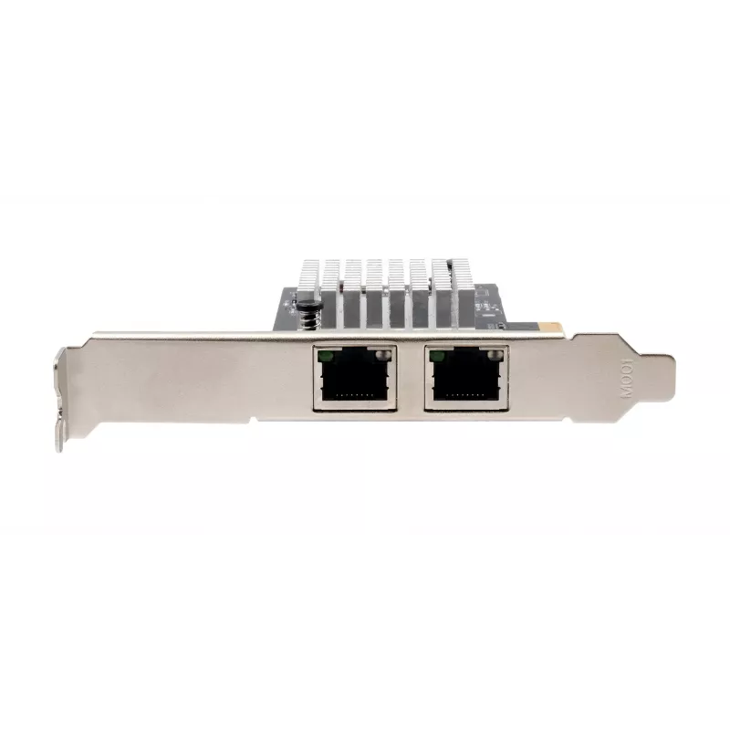 EXSYS EX-60202 Placa PCIe x4 Dual 1 Gigabit Ethernet, chipset Intel I350-AM2, 2x RJ45, chapa Low Profile incluída