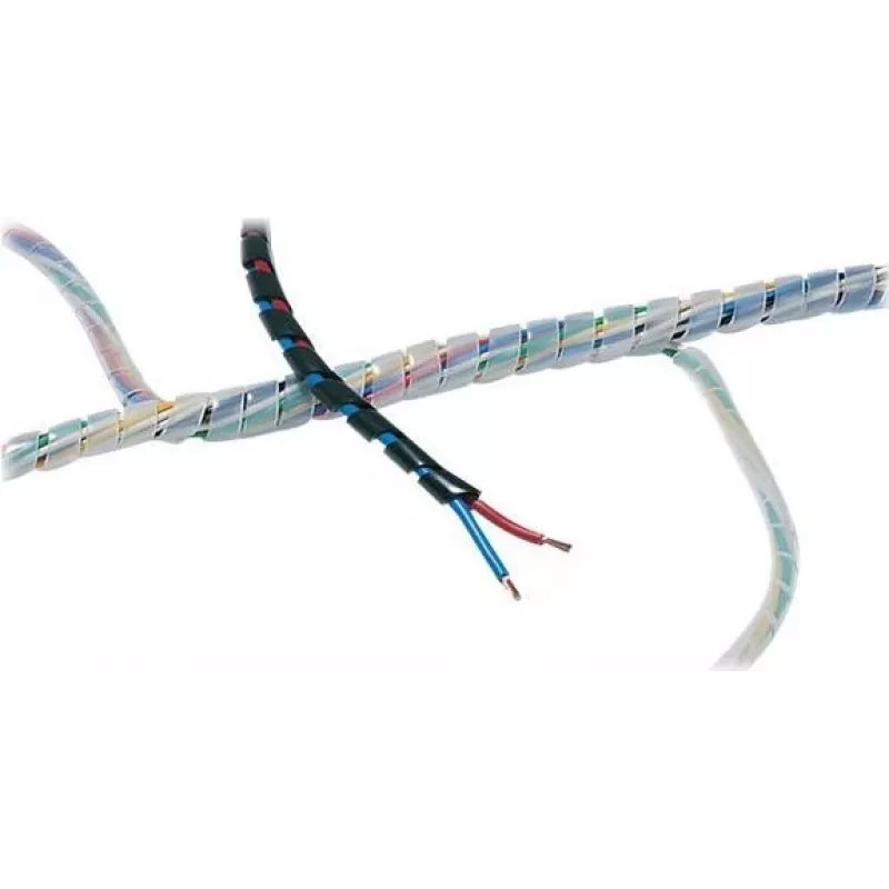 HellermannTyton SBPEFR4-BK tubo de malha, 4 mm, preto, 10 m, PET