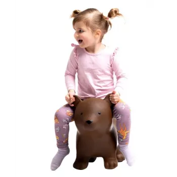 Gerardo's Toys urso saltitante insuflável, castanho
