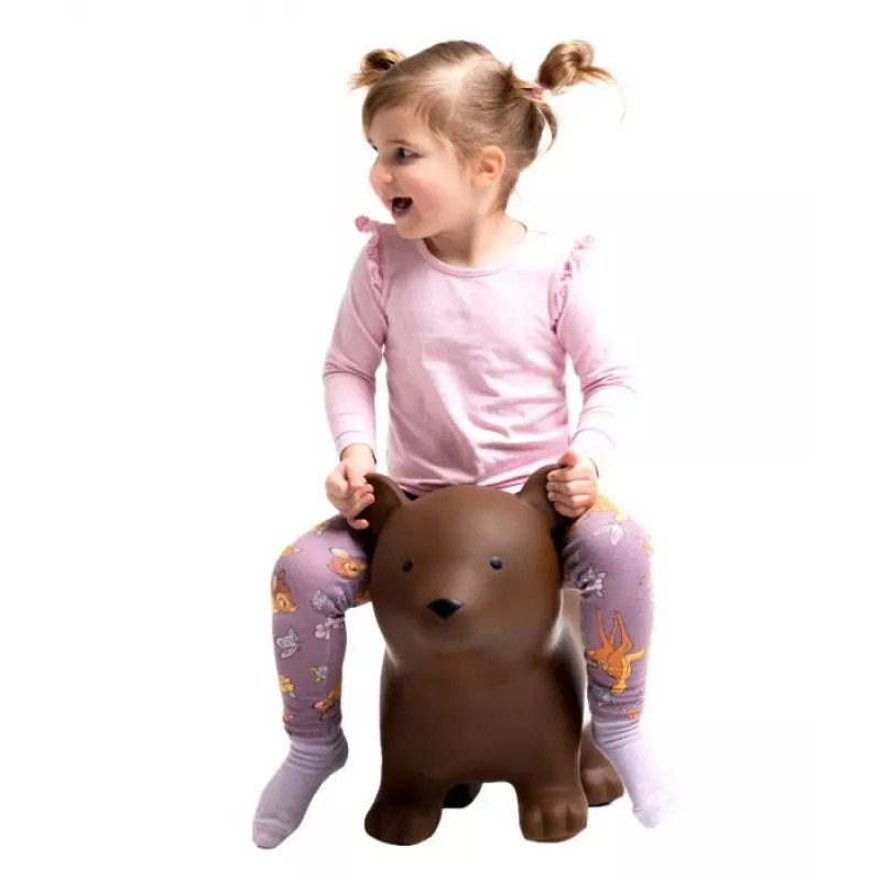 Gerardo's Toys urso saltitante insuflável, castanho