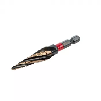 C.K T3016 SET conjunto de brocas escalonadas HSS-Co 4-12 mm, 4-20 mm, 6-32 mm (3 unidades)
