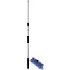 IWH escova telescópica de lavagem de veículos, haste de alumínio 970-1620 mm, punho de espuma 000203