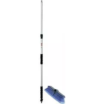 IWH escova telescópica de lavagem de veículos, haste de alumínio 970-1620 mm, punho de espuma 000203