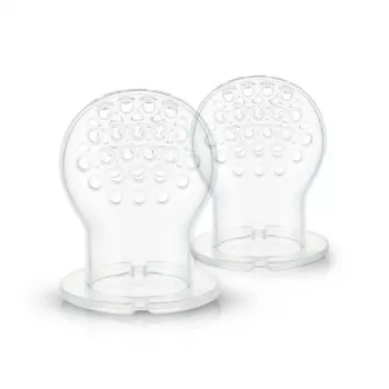 Kidsme Food Feeder Replacement Silicone Teat, Large, 2-Pack, for 6+ Months